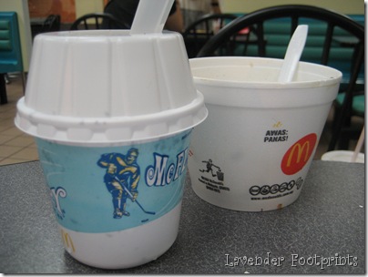 nights out at McD during exams