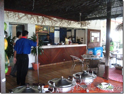the counter